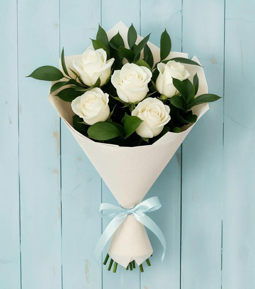 Букет цветов из: Розы в Цибино