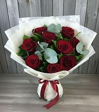 Букет цветов из:  Розы в Цибино