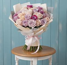 Букет цветов из:  Розы в Цибино