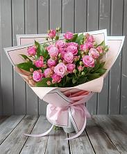 Букет Розовый кустик #REPLACE_PRED# Цибино