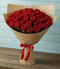 Букет Красные розы Милано в Цибино