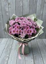 Букет цветов из:  Хризантемы в Цибино