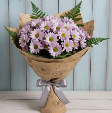 Букет цветов из:  Хризантемы в Цибино