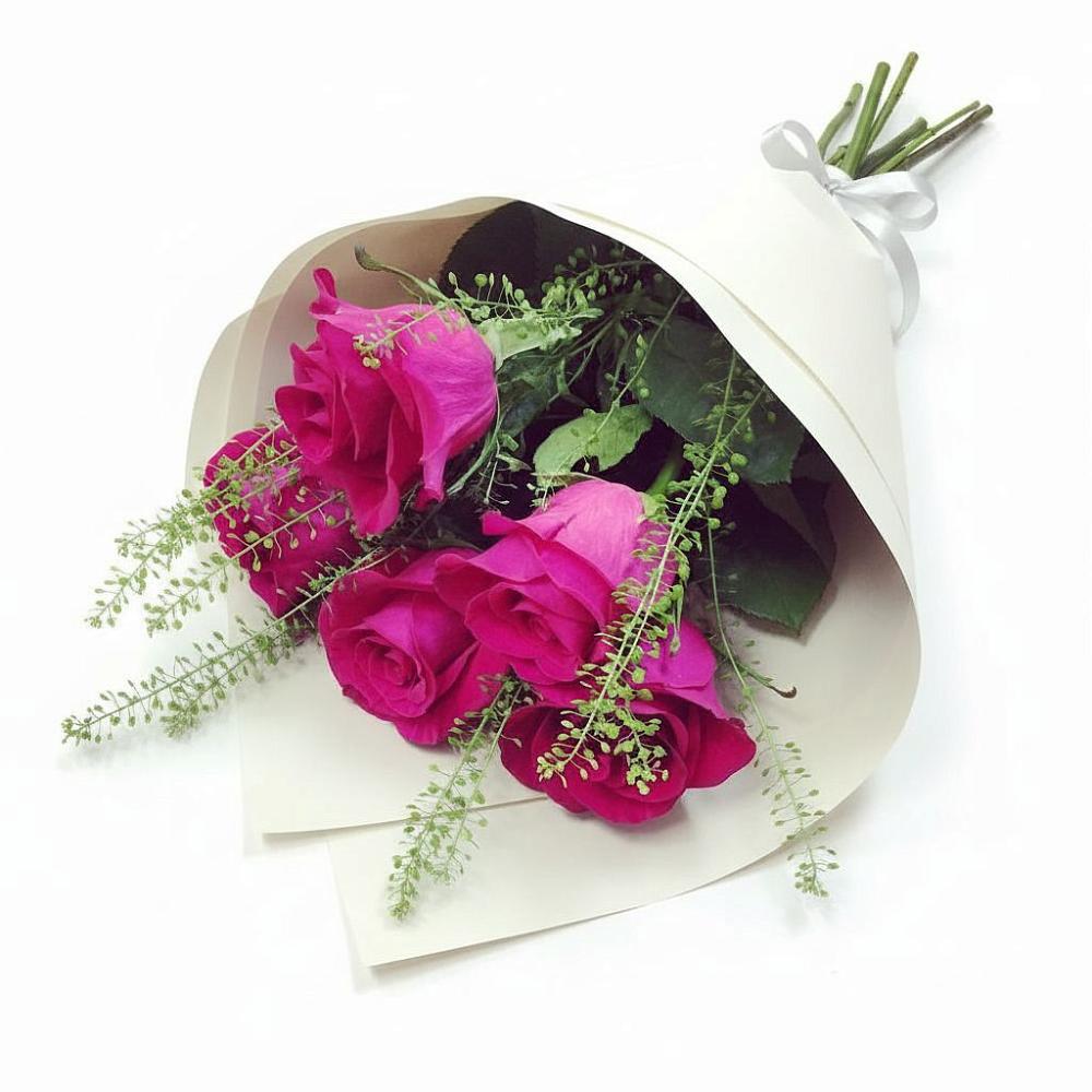 Букет цветов из: Розы в Цибино