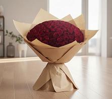 Букет 101 Красная роза #REPLACE_PRED# Цибино