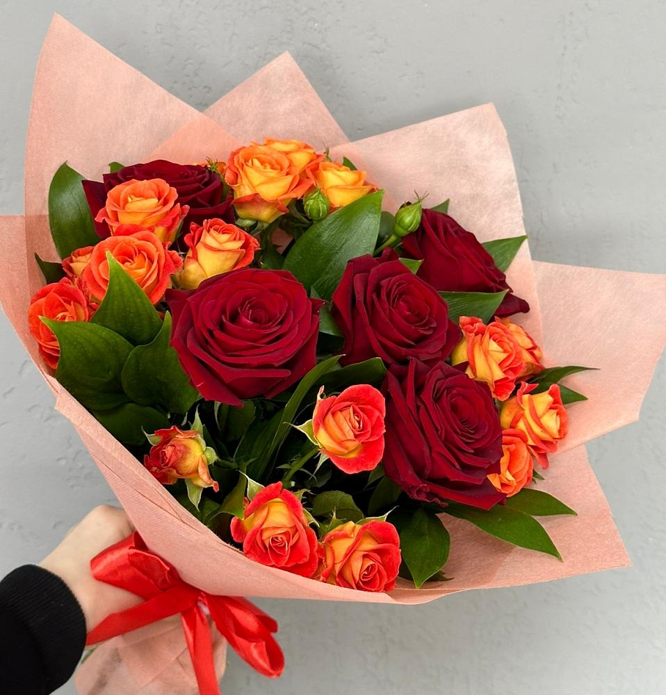 Букет Любовь и восторг в Цибино