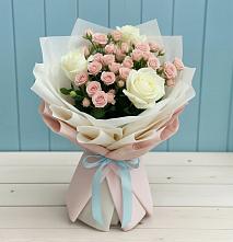 Букет цветов из:  Розы #REPLACE_PRED# Цибино