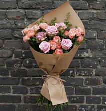 Букет цветов из:  Розы в Цибино