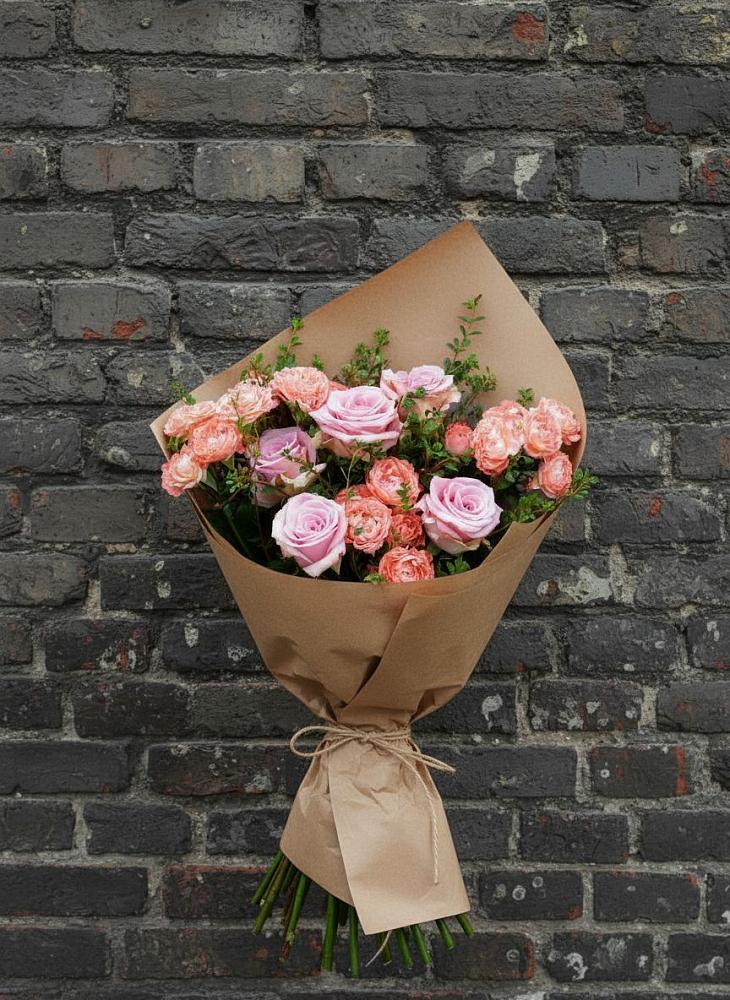 Букет цветов из: Розы в Цибино