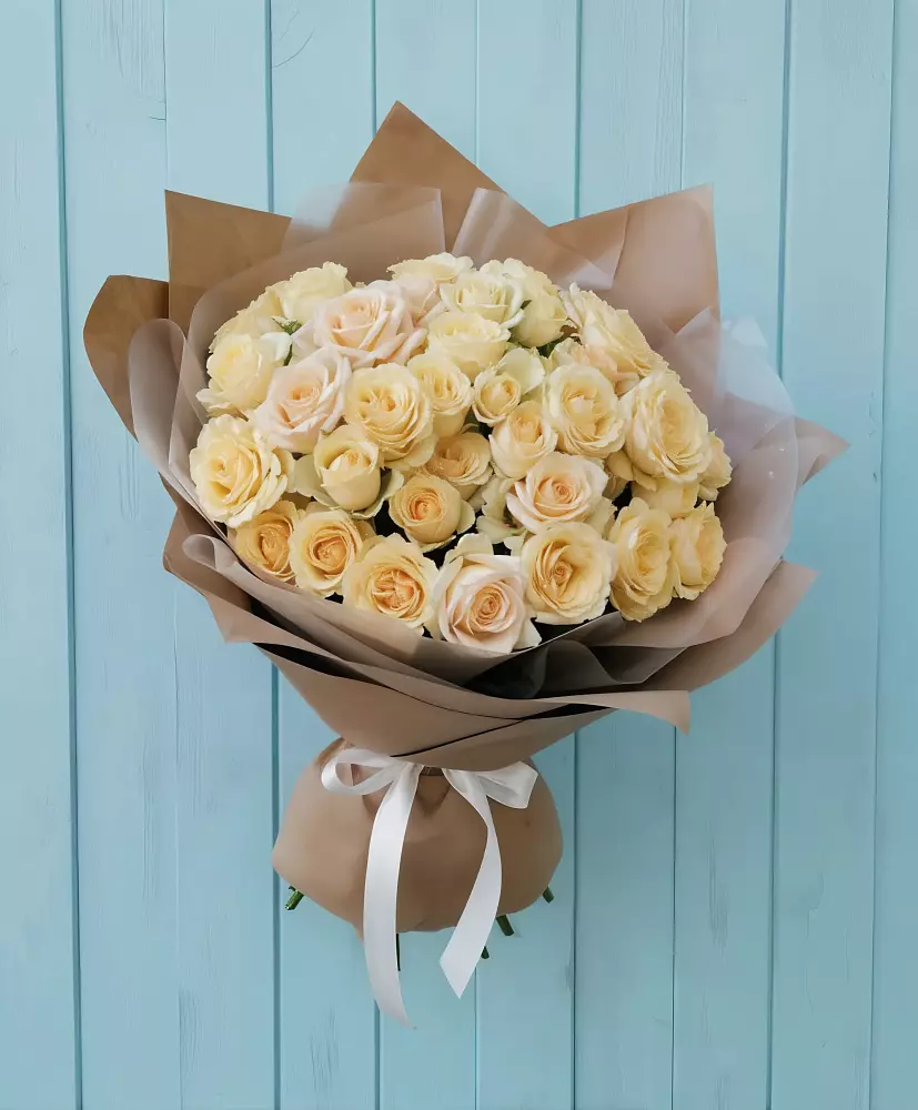 Букет Кремовое облако в Цибино