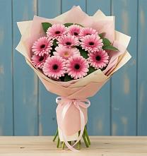 Букет цветов из:  Герберы в Цибино